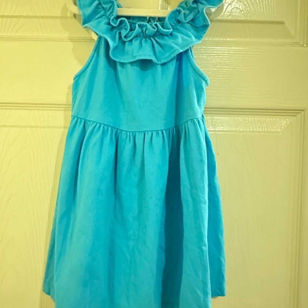 Kelly's Kids Turquoise Ruffle Top